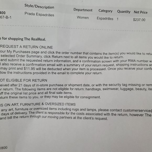 Prada Espadrilles - Picture 4 of 4